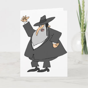 Angry Rabbi Wenskaarten Kaart