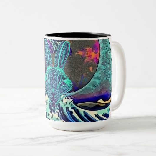 Angry Rabbit Mok (Voorkant rechts)