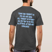 Angry Rabbit T-shirt (Achterkant)