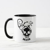 Angry Rat op een boze schedel Mok (Links)