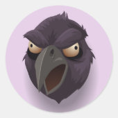 Angry Raven stickers (Voorkant)