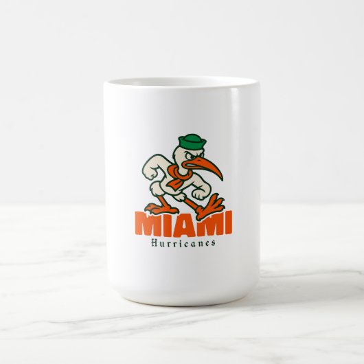 Angry Retro Cartoon Bird Mascot Koffiemok (Center)