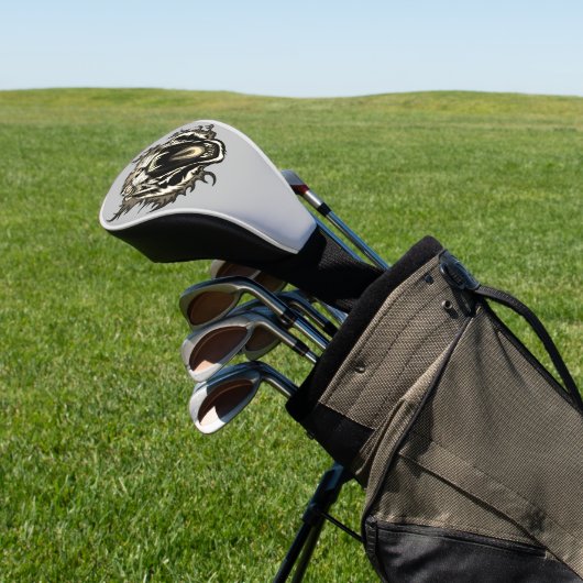 Angry Roaring Tiger Face Golfheadcover (Insitu)