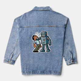 Angry Robot Denim Jacket