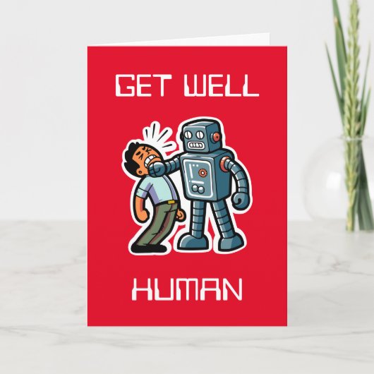 Angry Robot Kaart (Voorkant)