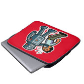 Angry Robot Laptop Sleeve (Voorkant onderkant)