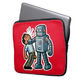 Angry Robot Laptop Sleeve (Voorkant Links)