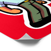 Angry Robot Poster (Hoek)