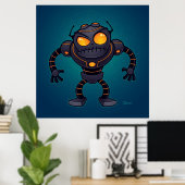 Angry Robot Poster (Thuiskantoor)