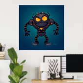 Angry Robot Poster (Thuiskantoor)