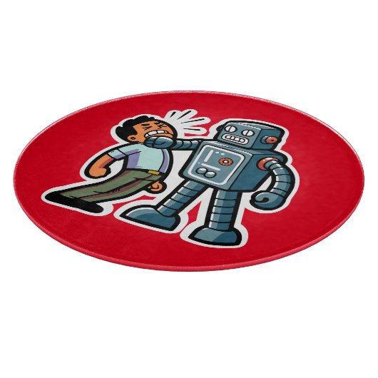 Angry Robot Snijplank (Hoek)