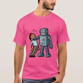 Angry Robot T-shirt (Voorkant)