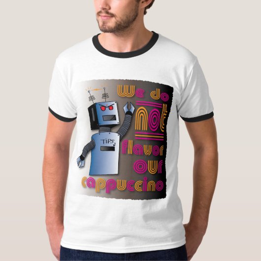 Angry Robot T-shirt (Voorkant)