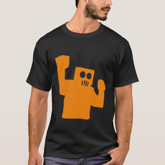 Angry robot t-shirt (Voorkant)