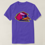Angry Rooster Low Polygon T-shirt (Design voorkant)