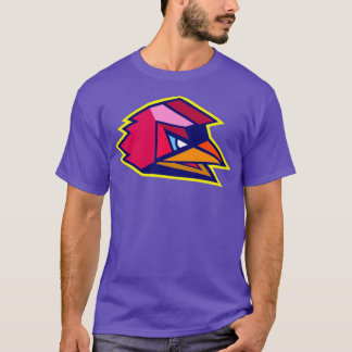 Angry Rooster Low Polygon T-shirt