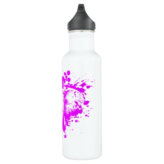 Angry roze olifant waterfles  (Rechts)