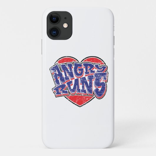 Angry Runs fans ontwerp v2 Case-Mate iPhone Case (Achterkant)