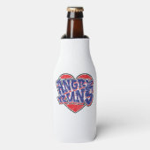 Angry Runs fans ontwerp v2 Flesjeskoeler (Fles Voorkant)