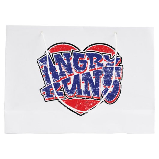 Angry Runs fans ontwerp v2 Groot Cadeauzakje (Achterkant)
