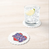 Angry Runs fans ontwerp v2 Kartonnen Onderzetters (Insitu)