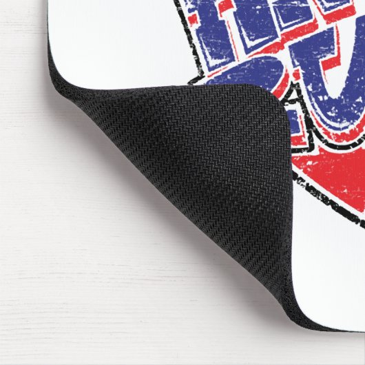 Angry Runs fans ontwerp v2 Muismat (Hoek)