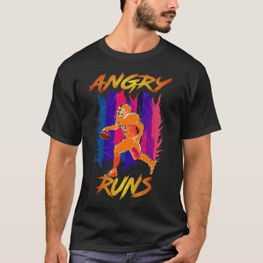 Angry Runs Goedemorgen Football 2023 Tour Scepter T-shirt (Voorkant)