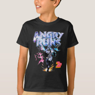 Angry Runs Goedemorgen Football Sport Lover Vinta T-shirt