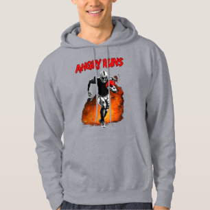 Angry Runs Good Morning Football Git voor fans Hoodie