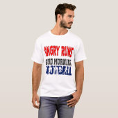 Angry Runs Good Morning Football T-shirt (Voorkant volledig)