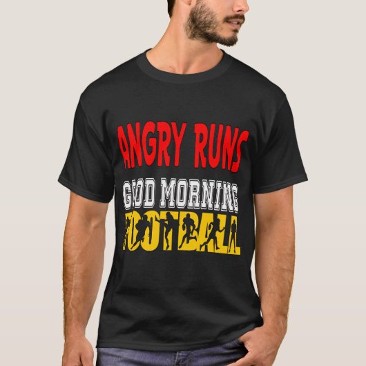 Angry Ryns - Goedemorgen Football T-shirt (Voorkant)