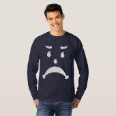 Angry Sad 80s kinderparodie T-shirt (Voorkant volledig)