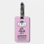 Angry Sally Bagagelabel (Achterkant verticaal)