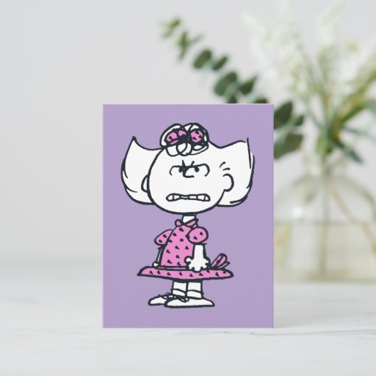 Angry Sally Briefkaart (Staand voorkant)