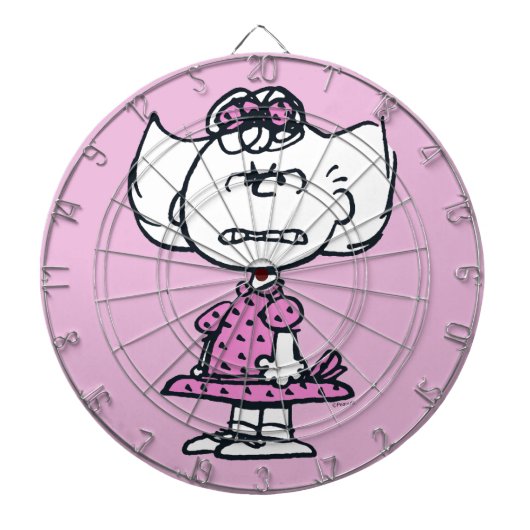 Angry Sally Dartbord (Voorkant)