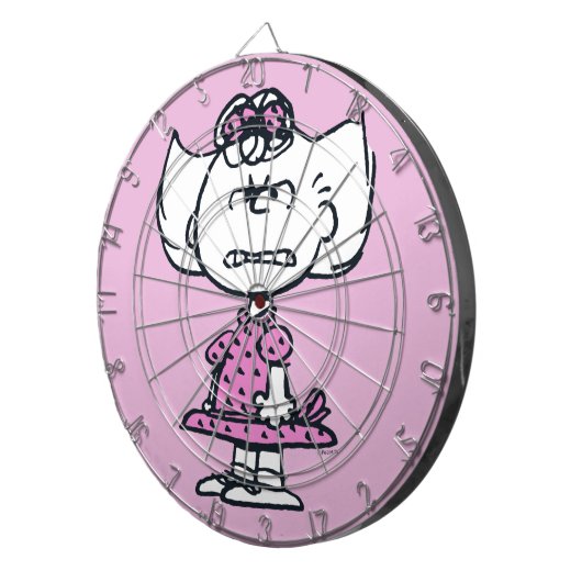 Angry Sally Dartbord (Voorkant Rechts)