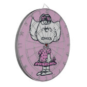 Angry Sally Dartbord (Voorkant Links)