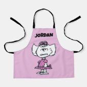 Angry Sally | Jouw namen toevoegen Schort (Voorkant)