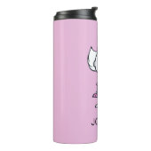 Angry Sally | Jouw namen toevoegen Thermosbeker (Gedraaid links)