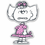 Angry Sally Sticker (Voorkant)