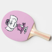 Angry Sally Tafeltennisbatje (Zijkant)