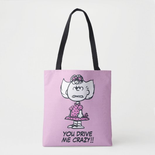 Angry Sally Tote Bag (Voorkant)