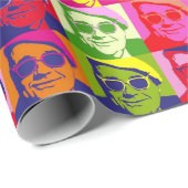 Angry Salmond Cadeaupapier (Rol Hoek)