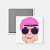 Angry Salmond Magnet (Voorkant / Achterkant)