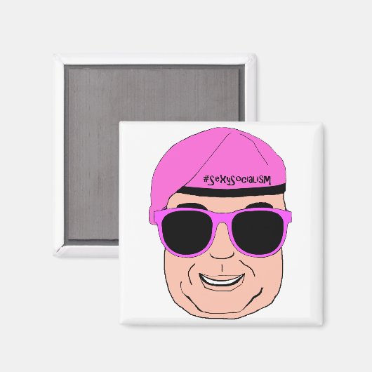 Angry Salmond Magnet (Voorkant / Achterkant)