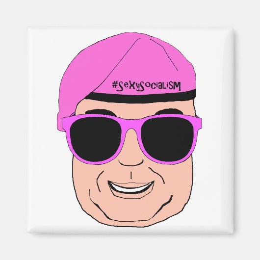 Angry Salmond Magnet (Voorkant)