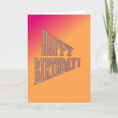 Angry Santa Birthday wenskaart met kerstmis Feestdagen Kaart (Voorkant)