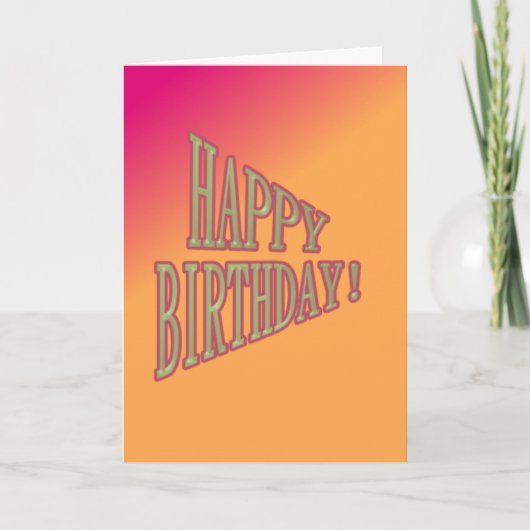 Angry Santa Birthday wenskaart met kerstmis Feestdagen Kaart (Voorkant)