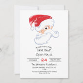 Angry Santa Claus Cartoon Kaart (Voorkant)