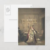 Angry Santa Feestdagenkaart (Voorkant / Achterkant)